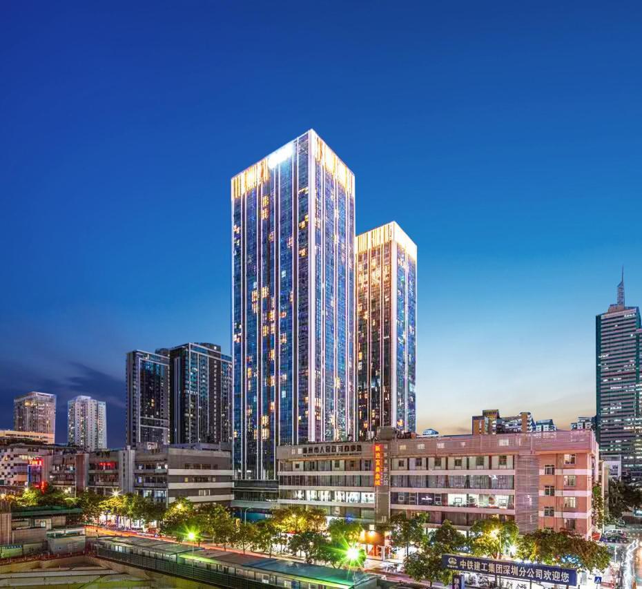 Zun Xiang Executive Apartment - Shenzhen Futian Exhibition Center Exterior photo